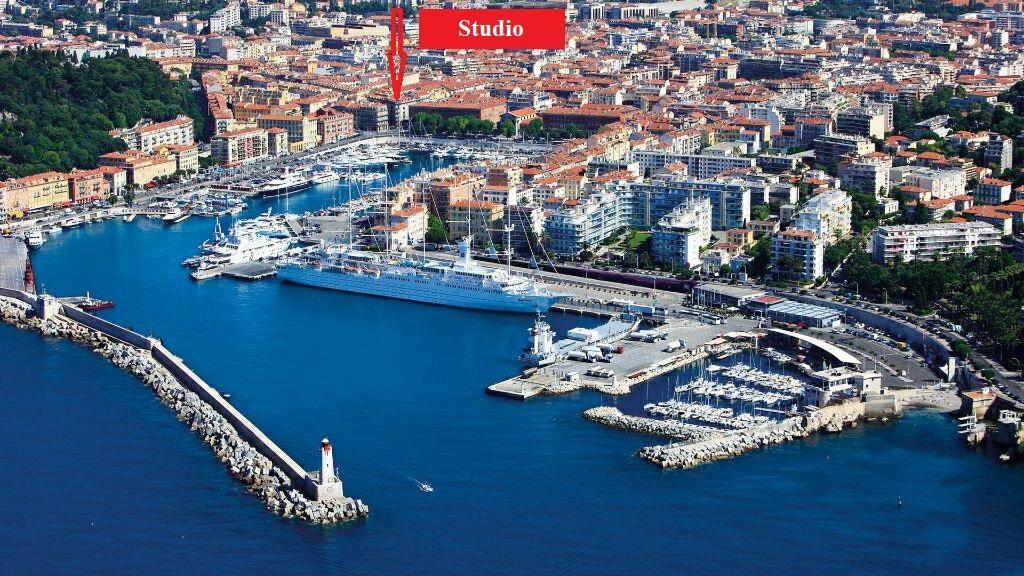 Ferienwohnung Studio Cassini Nizza Exterior foto